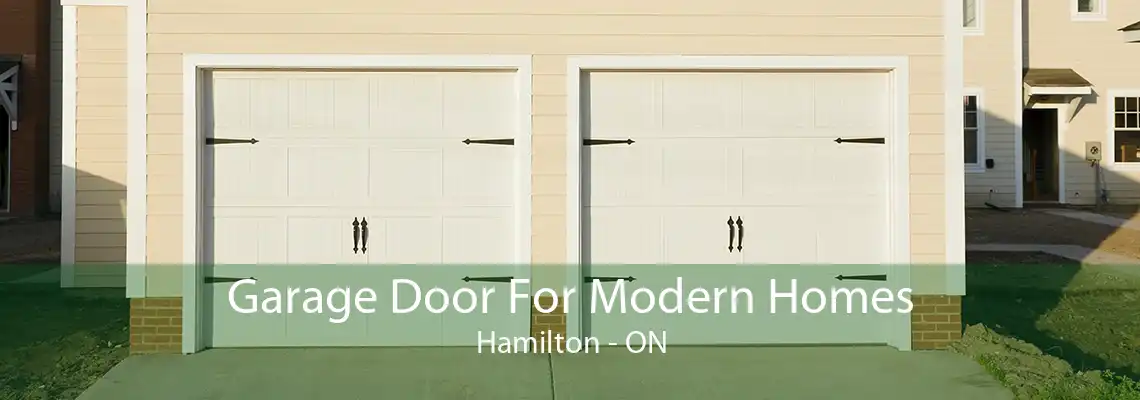 Garage Door For Modern Homes Hamilton - ON