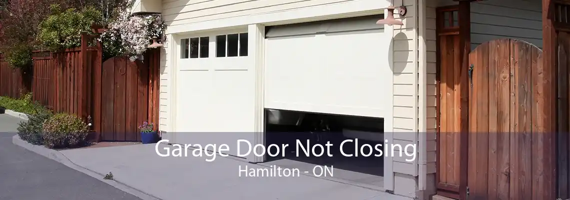 Garage Door Not Closing Hamilton - ON