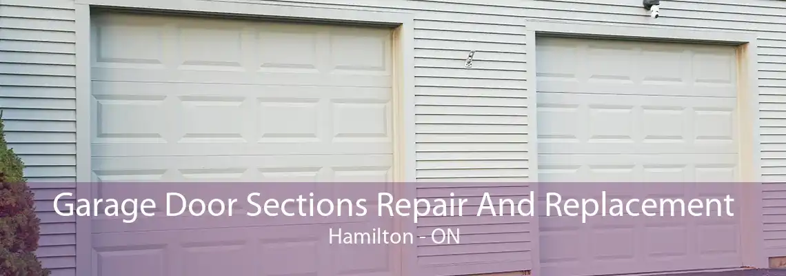 Garage Door Sections Repair And Replacement Hamilton - ON