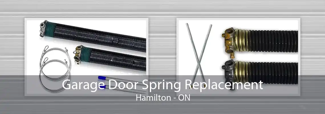 Garage Door Spring Replacement Hamilton - ON